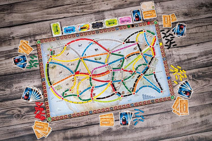 ¡Aventureros al Tren! Juego de Estrategia de Trenes para Adultos y Familias De 2 a 5 Jugadores en Español