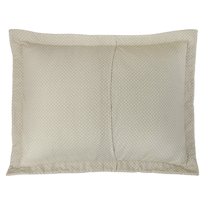 Laura Ashley - Juego de edredón de algodón Reversible con Fundas a Juego, decoración del hogar para Todas Las Estaciones (Bedford Mocha, Queen)