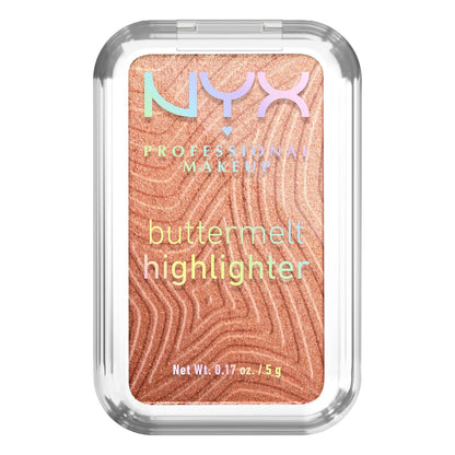 NYX Buttermelt Iluminador Cremoso Acabado Brillante 12 Horas - Butta in Bronze (bronce nitido)