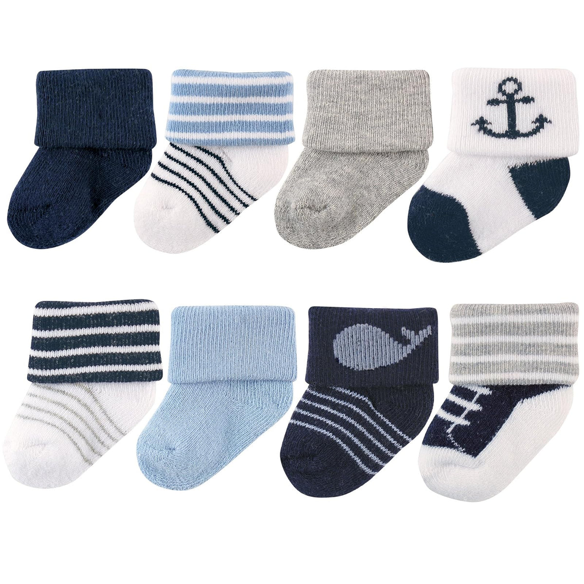 Luvable Friends - Calcetines unisex para bebé recién nacido y bebé de rizo