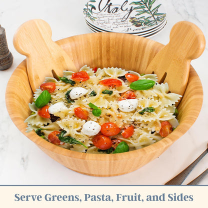 Totally Bamboo 202054 Servidor de Ensalada