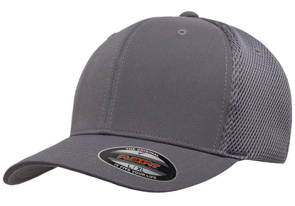 Gorro/sombrero, Flexfit Ultrafibre Airmesh Fitted Cap, Flexfit, Unisex adulto - CH-M - Gris oscuro