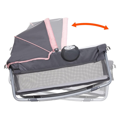 Baby Trend Lil' Snooze Deluxe III, rosa acogedor