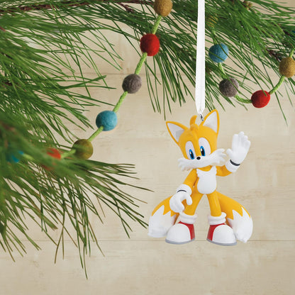 Hallmark Sonic The Hedgehog Tails - Adorno navideño de Resina