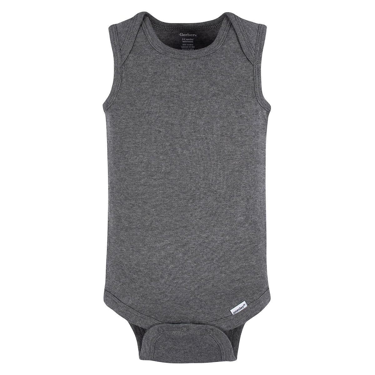 Gerber Body sin mangas de paquete múltiple playera sin mangas para bebés y niños pequeñosUnisex bebé