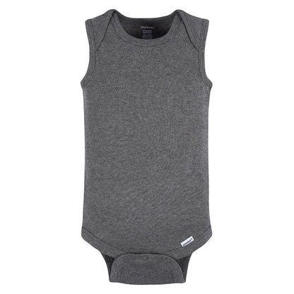 Gerber Body sin mangas de paquete múltiple playera sin mangas para bebés y niños pequeñosUnisex bebé