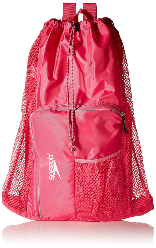 Speedo Deluxe Ventilator Mesh Equipment Bag, Blue Grotto