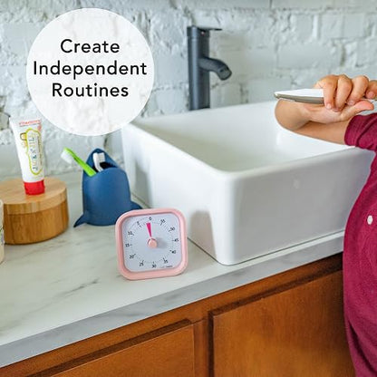 Time Timer Home Mod - Temporizador Visual para niños de 60 Minutos Edición en el hogar, Herramienta de Estudio, Temporizador para computadora Infantil, computadora de Oficina y reuniones con