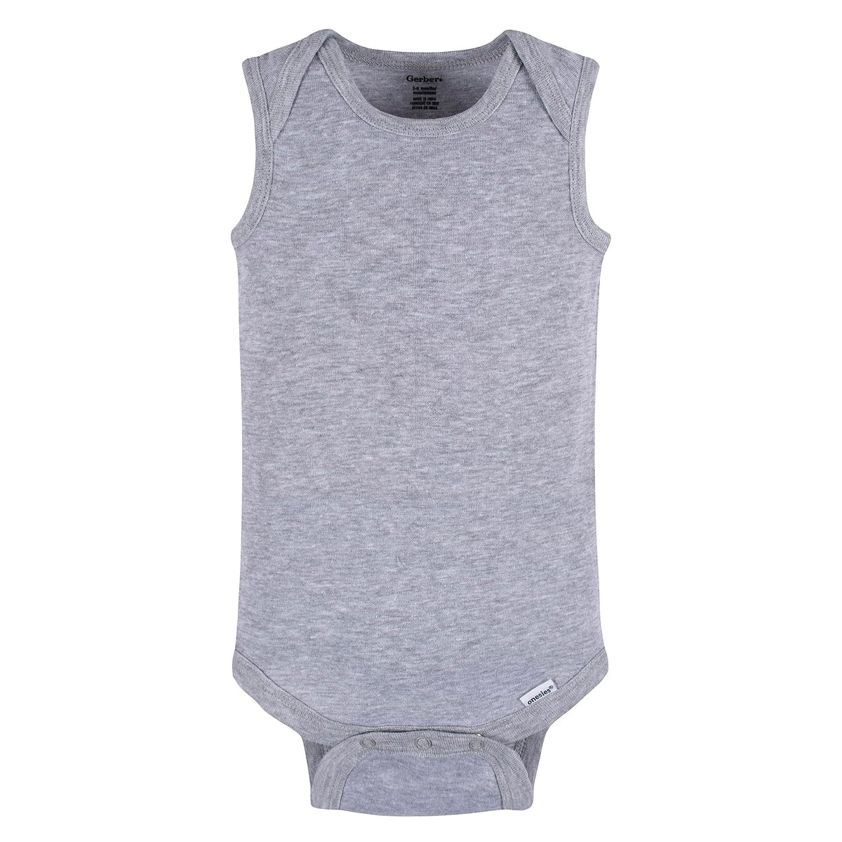 Gerber Body sin mangas de paquete múltiple playera sin mangas para bebés y niños pequeñosUnisex bebé