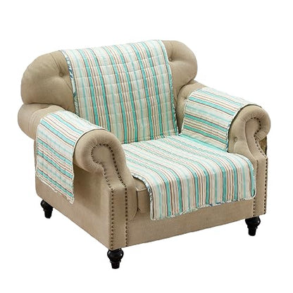Barefoot Bungalow - Funda Protectora para Muebles, Jade, Arm Chair, 1