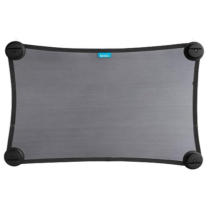 Munchkin Brica Stretch to Fit - Parasol para ventana de automóvil, ayuda a bloquear los rayos UVA/UVB, Negro, 1 Unidad (Paquete de 1)