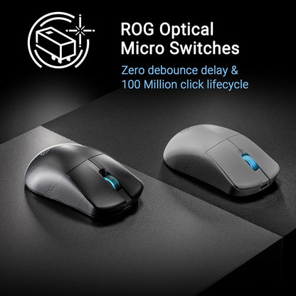 ASUS Mouse ROG USB 2.0 Type C TO Type A Bluetooth 117X63X37MM P716 ROG Harpe Ace Mini/BLK