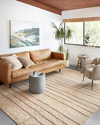Loloi II Bodhi Collection BOD-04 Ivory/Natural 2'-3" x 3'-9" Accent Rug