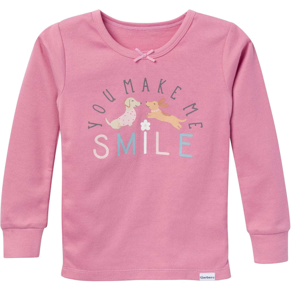 Gerber Baby Girls' Toddler Snug Fit 4-Piece Pajama Set Pantalones de Pijama para bebés y niños pequeños Bebé-Niñas