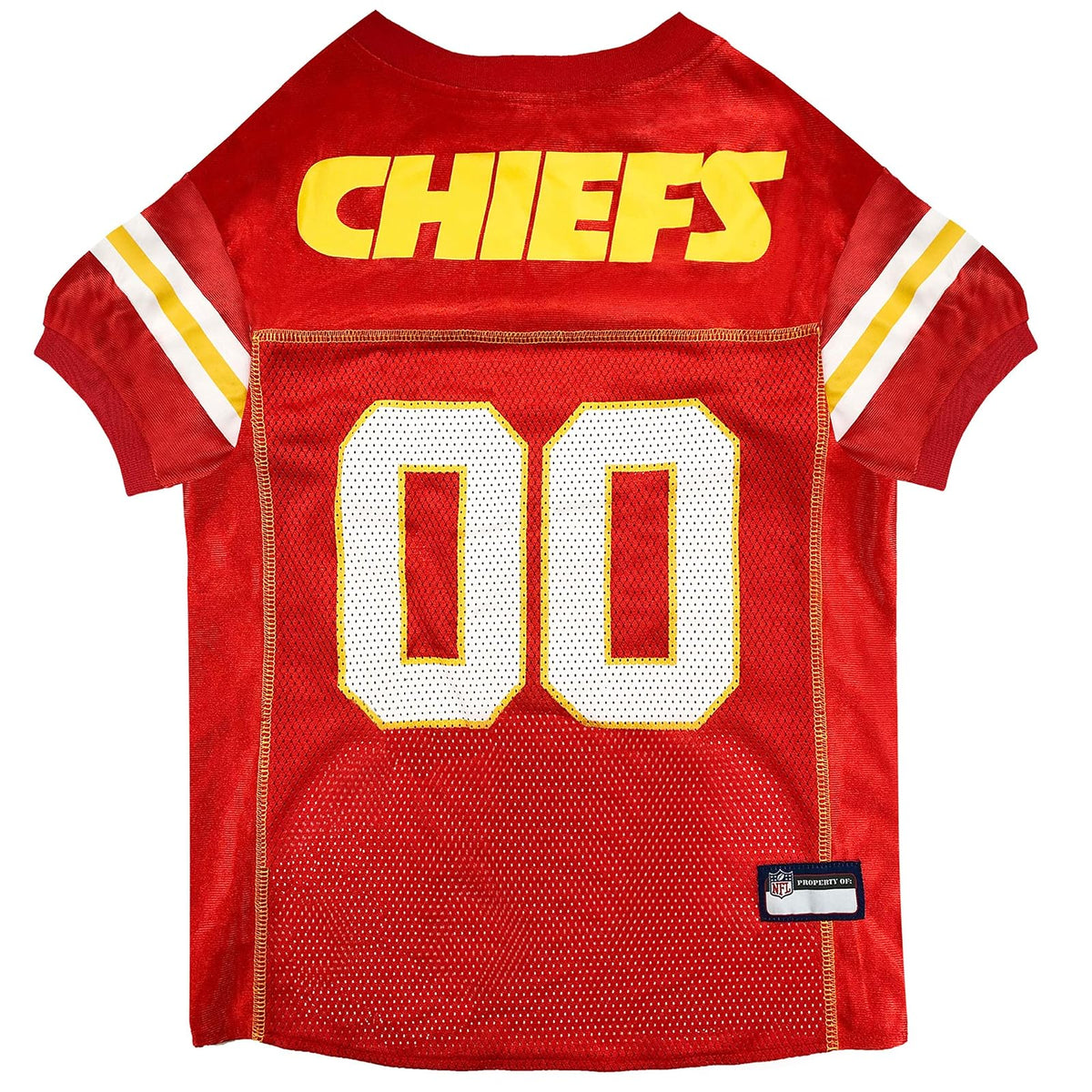 Pets First Jersey NFL para Perro y Gato, con Licencia Oficial - Kansas City Chiefs - Grande