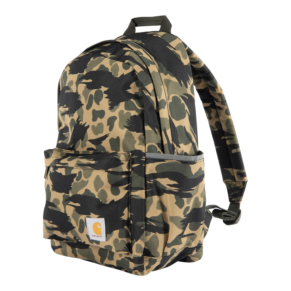 Carhartt Classic Mochila 21L para Laptop 15", Resistente al Agua - PFAS Free - Mochila clásica (camuflaje de pato ciego) - Sin Pfas