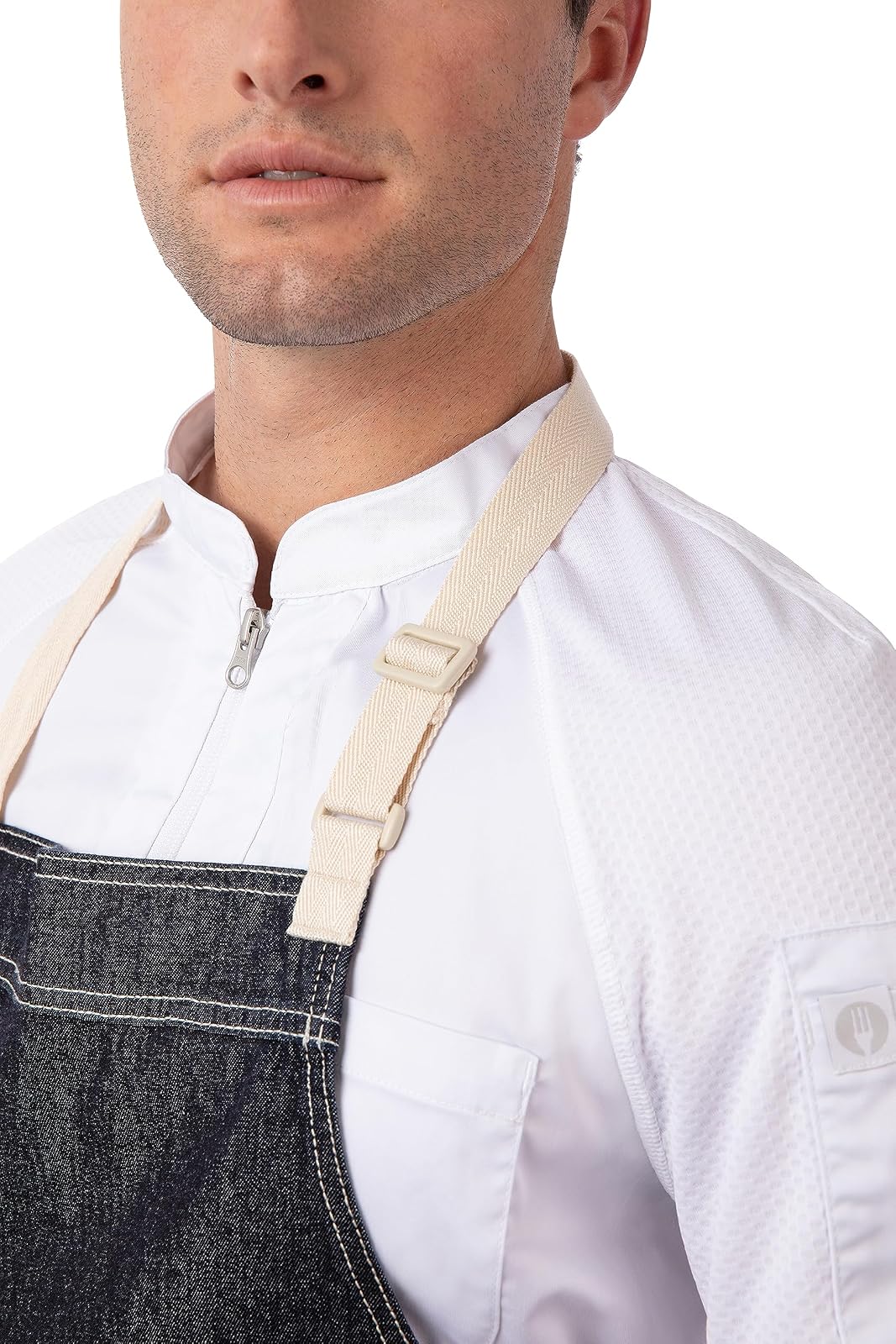 Chef Works Delantal de mezclilla Ridgewood DelantalUnisex adulto