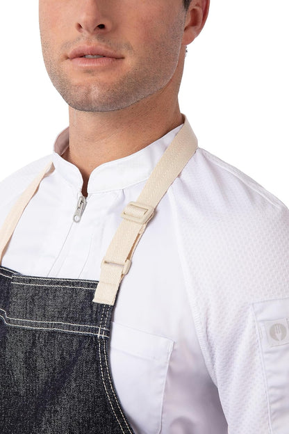 Chef Works Delantal de mezclilla Ridgewood DelantalUnisex adulto