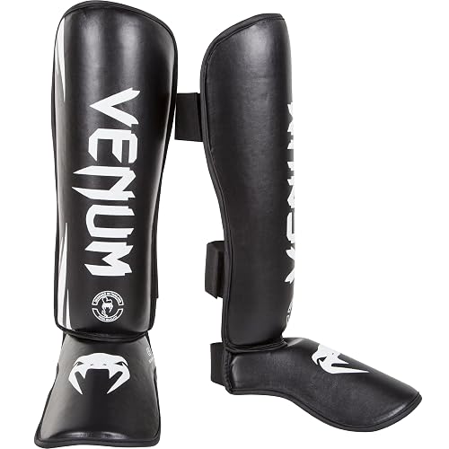 Venum Challenger espinilleras Negro/Blanco