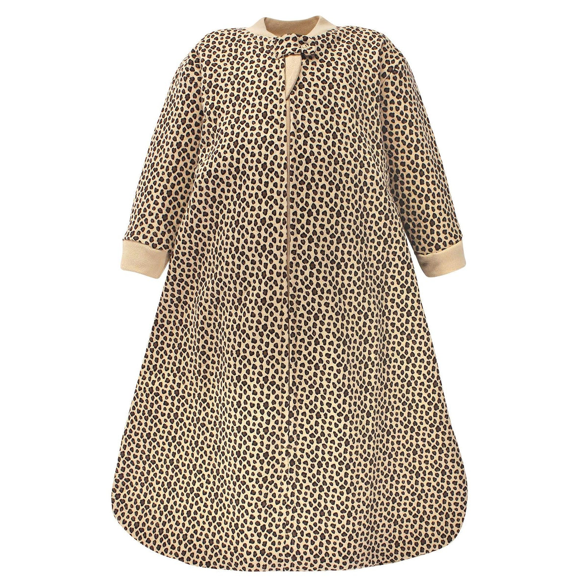 Hudson Baby Saco de Dormir Acolchado de Manga Larga, Unisex - 18 - 24 meses - Leopardo