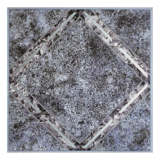 Tivoli - Azulejos de vinilo autoadhesivos, 45 azulejos, 12 x 12 pulgadas, diamante de mármol metálico, despegar y pegar, suelos de bricolaje para cocina, comedor, dormitorios, sótanos y baños de Achim