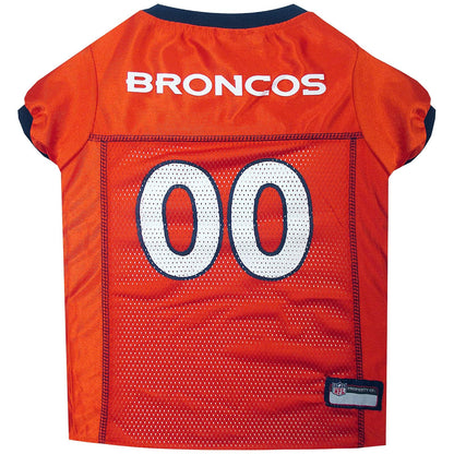 Pets First Jersey NFL para Perro y Gato, con Licencia Oficial - Denver Broncos - Mediana