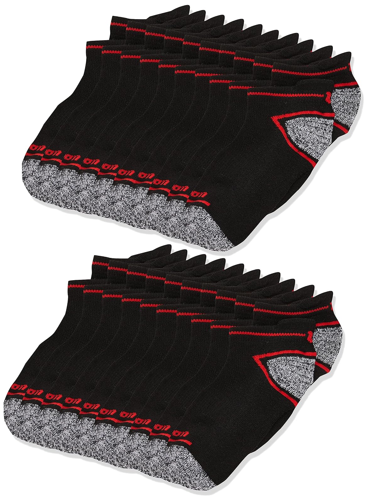 Wilson 20 Piezas Tin para Niños, color Negro, Planta Afelpada, Talla MD (19-22 CM), B1447