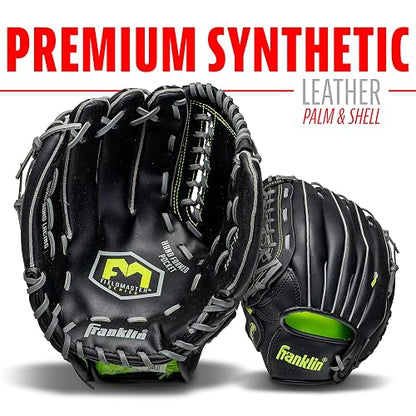 Franklin Sports Field Master Midnight Series - Guante de béisbol para diestros