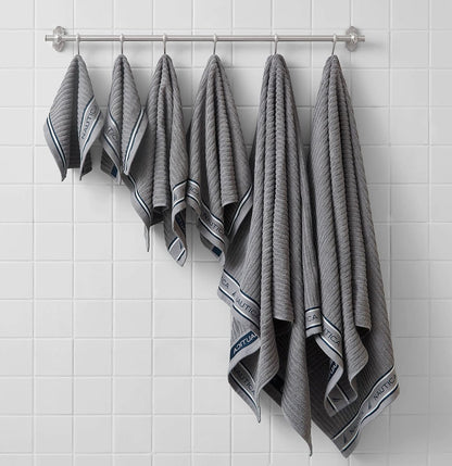 Nautica - Juego de Toallas de baño 100% algodón, Suave y Absorbente, Juego | 100% algodón, suave y absorbente, de secado rápido, lavable a máquina, fácil cuidado, comodidad durante todo el año