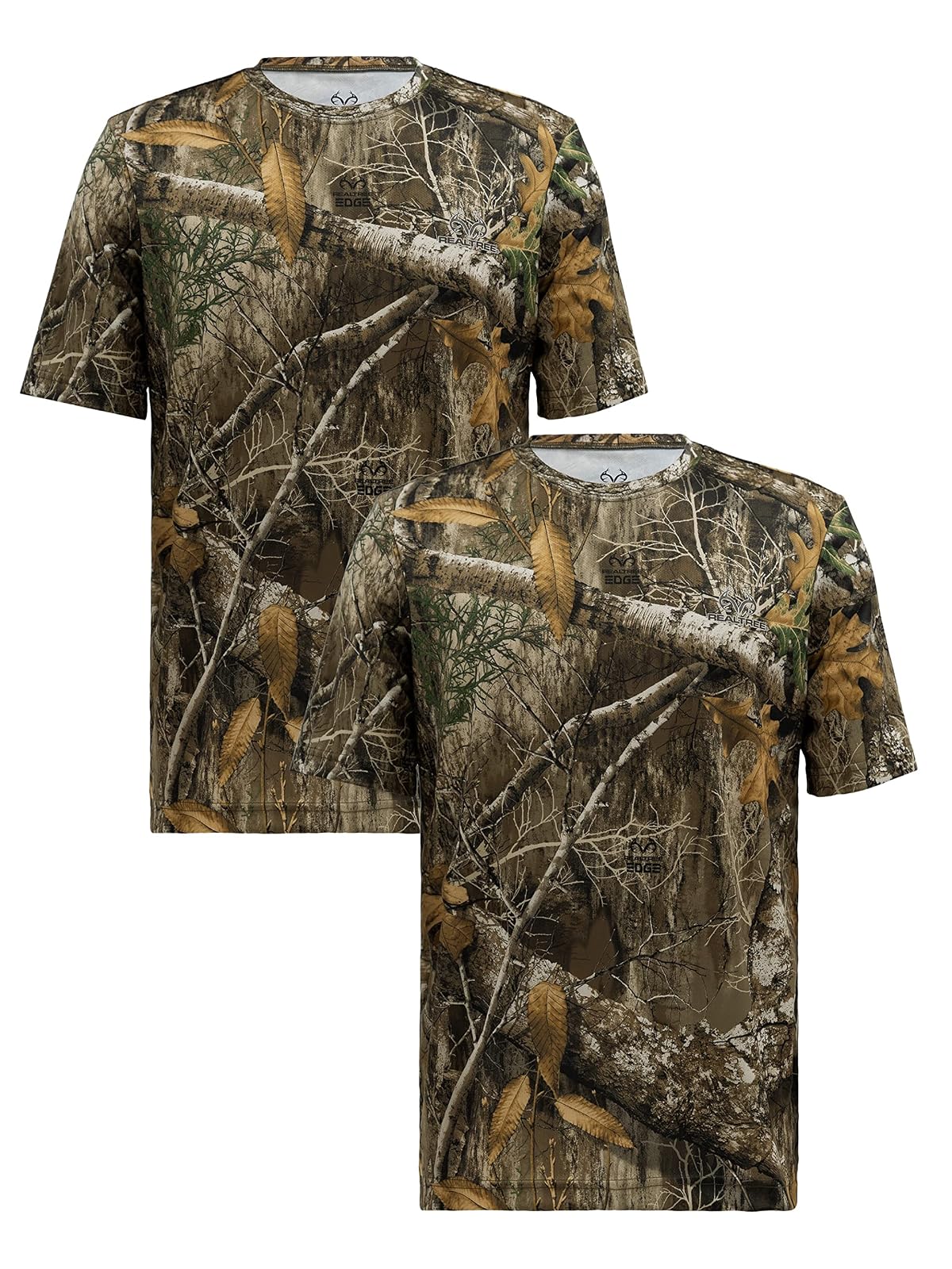Realtree 2 Pack Short Sleeve Performance Tees CamisetaHombre