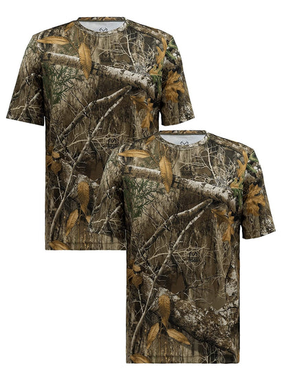 Realtree 2 Pack Short Sleeve Performance Tees CamisetaHombre