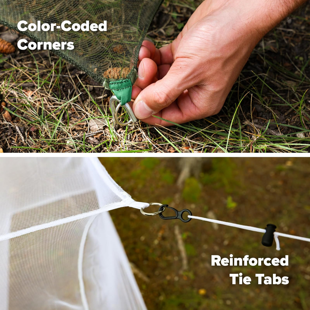 Coghlan's 9765 Double Mosquito Net, Green