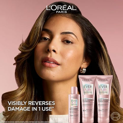 L'Oreal Paris EverPure Bonding Kit de champú y acondicionador para cabello tratado con color, 6.8 onzas (juego de 2)
