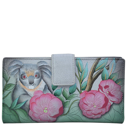 Anna by Anuschka Bi-Fold Organizer Wallet - Genuine Leather