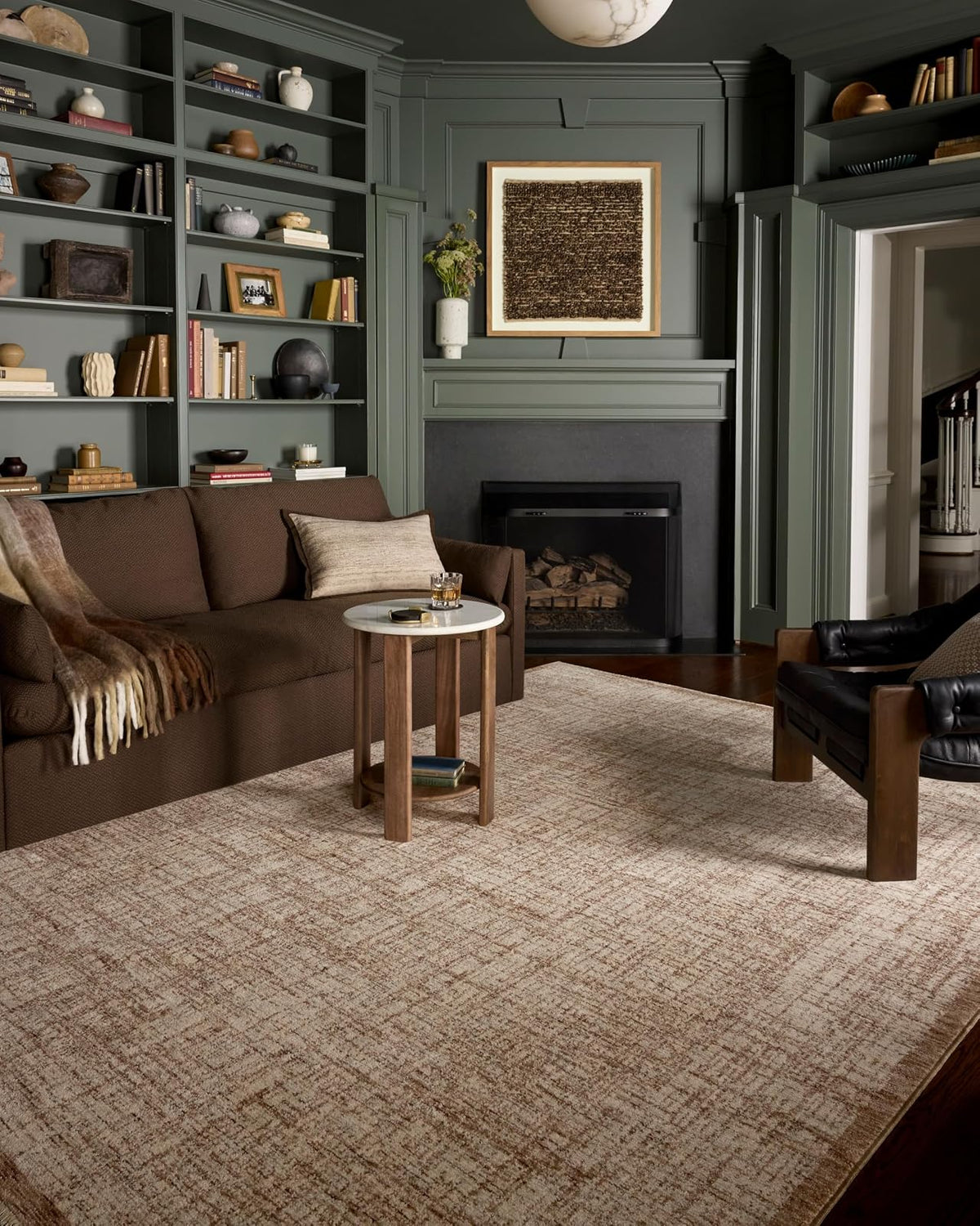 Loloi Tapete Decorativo Winston, Diseño Cross-Hatch - 10' x 2'7" (Rectangular) - Earth - Bone
