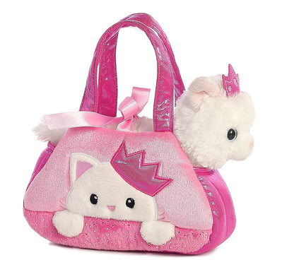 Aurora Pet Carrier Bolsa de Peluche con Mascota Removible 18 cm - Modern