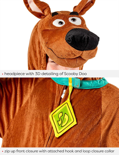 Scooby Doo - Disfraz de Scooby para niño, Scooby-doo Childs Deluxe Scooby, Large