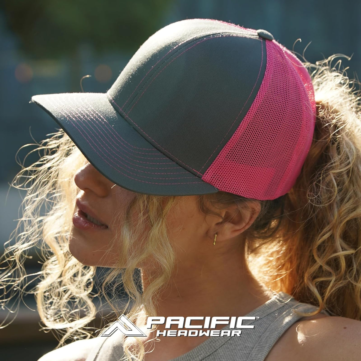 Pacific Headwear Gorra Trucker Snapback Gorra para Unisex Adulto