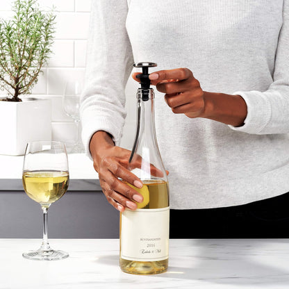 OXO SteeL - Tapón expandible para vino (2 unidades)