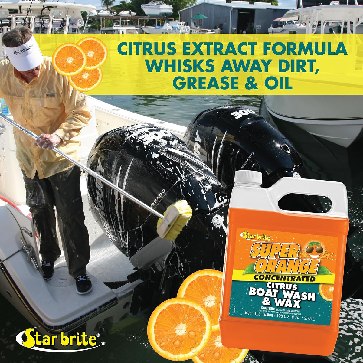 STAR BRITE Super Orange Citrus Boat Wash & Wax