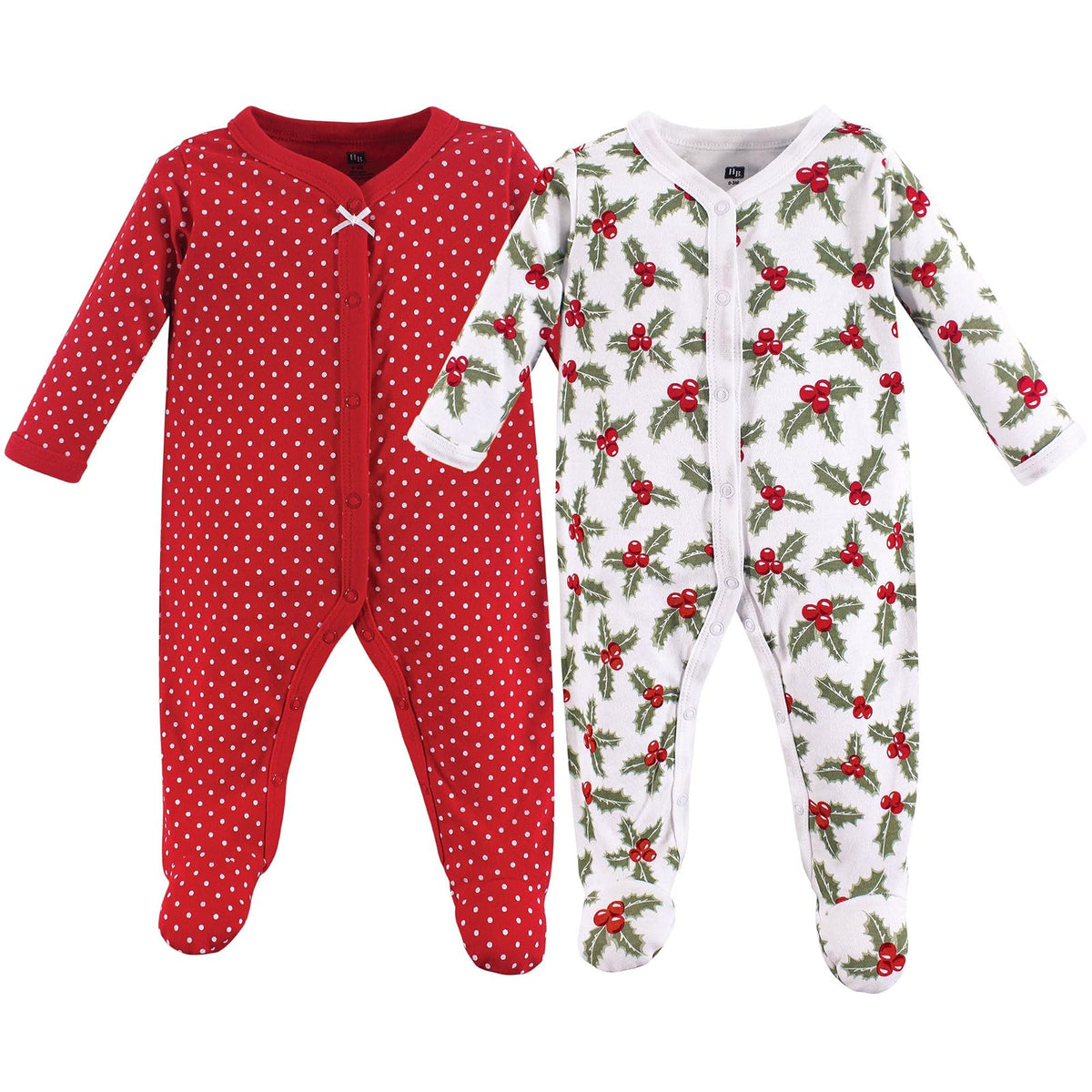 Hudson - Traje de algodón para bebé y niño, Paquete de 2 - Bebé - 6-9 Meses - Holly