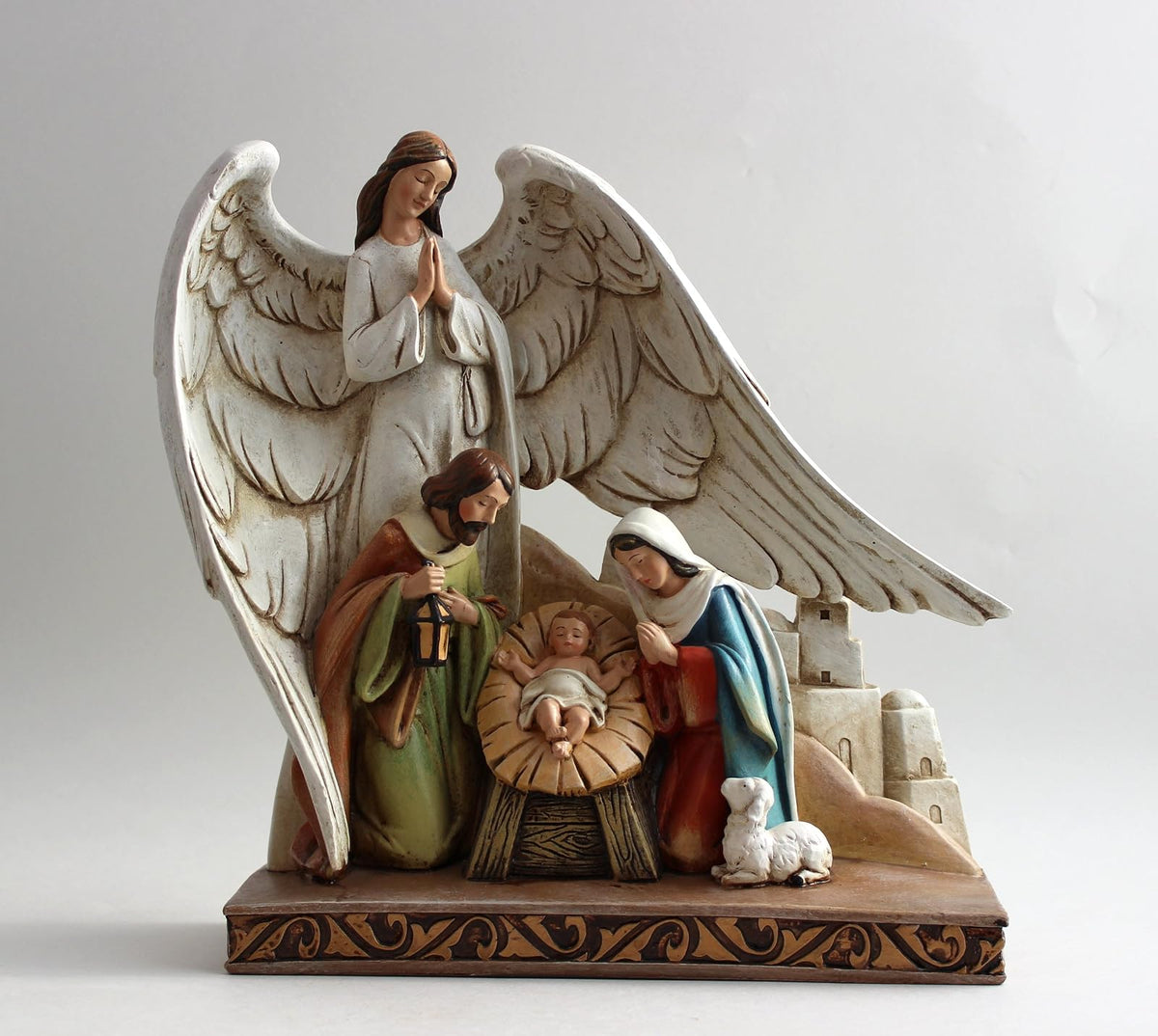 CB Gift TC616 - Figura de ángel de belén, 8 Pulgadas