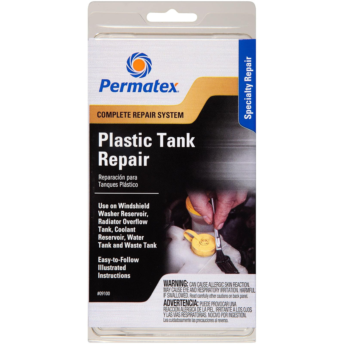 Permatex Kit de Reparación de Tanques 09100