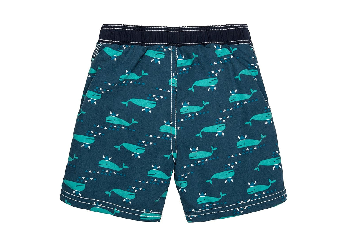 Lassig Board Shorts, Blue Whale, 12 Months