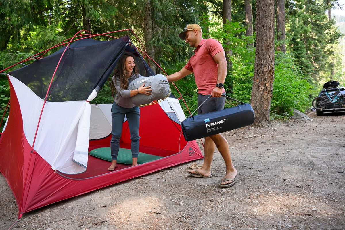 Therm-a-Rest Basecamp - Almohadilla de Dormir autoinflable para Acampar