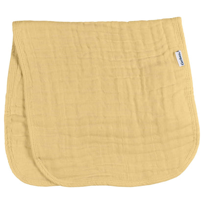 Gerber Baby - Paños Unisex de Muselina para eructos, Paquete de 6, Arco Iris, tamaño Grande, 20 x 10 Pulgadas