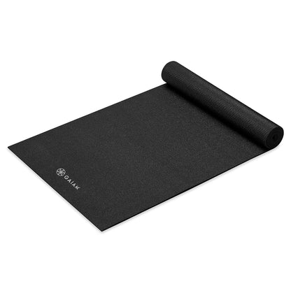 Gaiam Tapete de Yoga 5 mm Antideslizante - Negro -