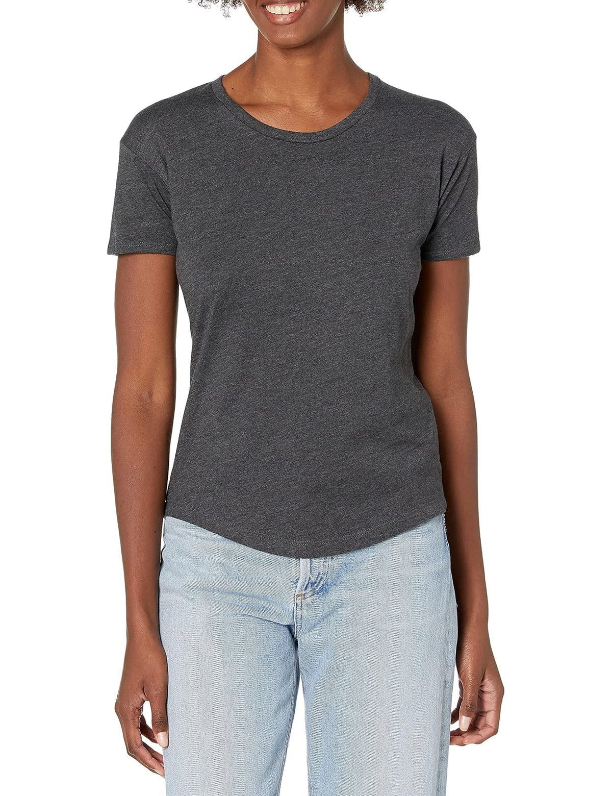 Clementine Womens CVC Melrose High Low T-Shirt Camiseta Mujer