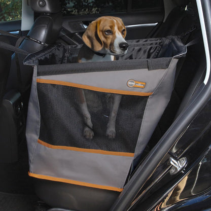 K&H Pet Products Hebilla N' Go Asiento de Automóvil para Mascotas, Gris, Small (21" x 13" x 19")