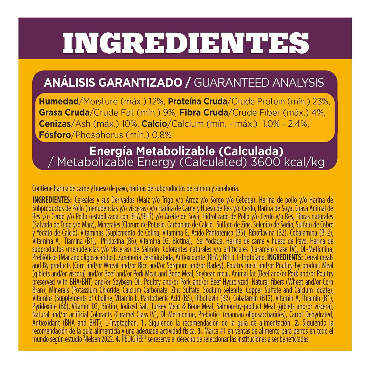 Pedigree - Pancita Saludable Croquetas para Perro Adulto, Sabor Salmón, Pavo y Zanahoria, Alimento Completo para Perro con Proteínas y Fibras Prebióticas, 10 kg